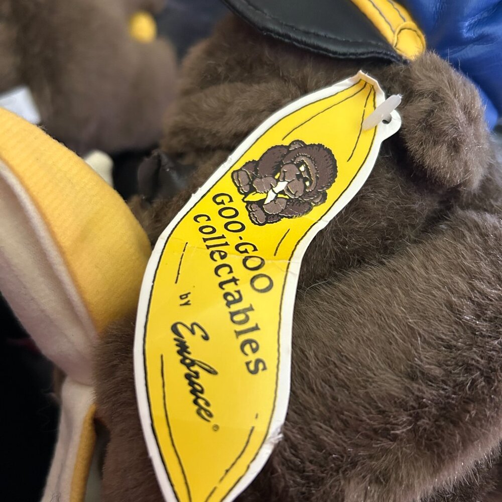 GOO GOO COLLECTABLES BY EMRACE POLICEMAN/NURSE GORILLA STUFFED ANIMALS - Picture 5 of 7